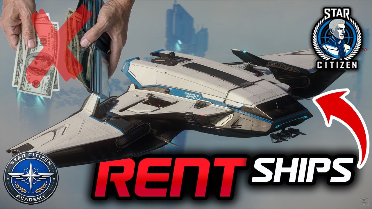 The Smartest Way To Play Star Citizen. Renting, Upgrading, Melting, Buying In-Game