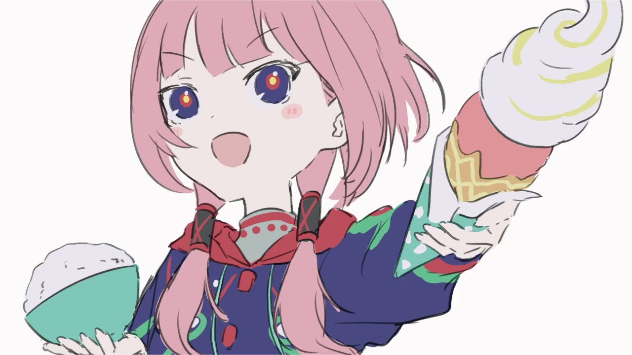 【手描き切り抜き】過去の自分に悶絶する花譜