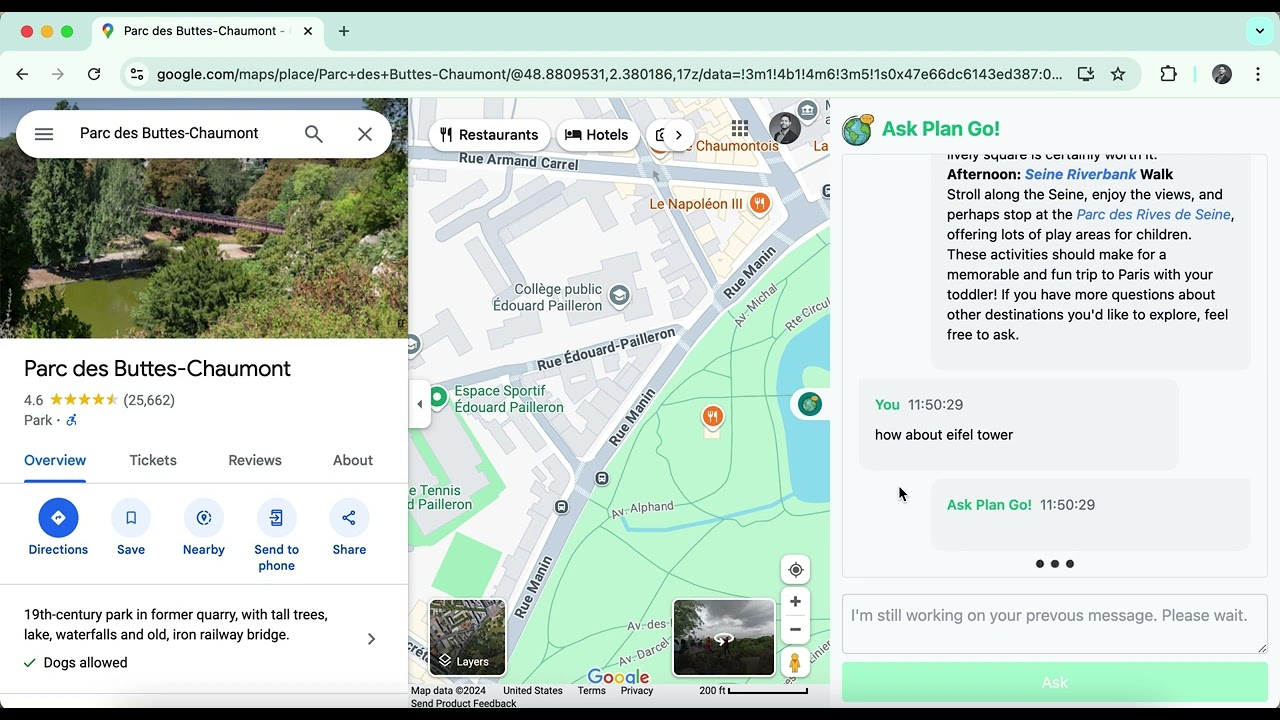 How to use AskPlanGO!