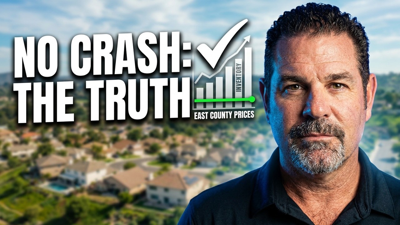 East County Home Prices: Why They're Not Falling (2026 Market Update)