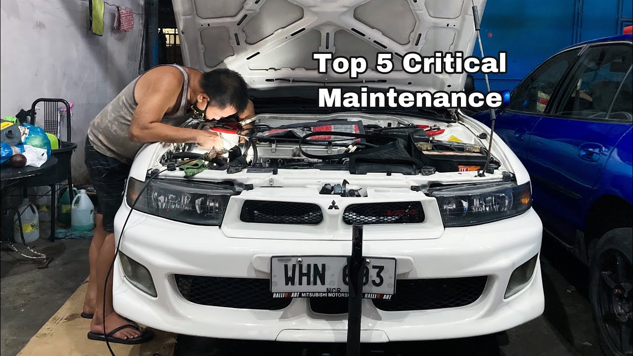Project Car Series: Critical Maintenance on the Galant Shark | Mitsu Master’s Garage | VR4 0-100 kmh