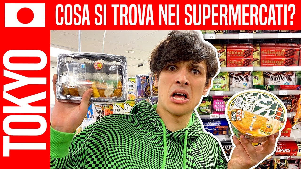 🇯🇵 COSA SI TROVA NEI SUPERMERCATI GIAPPONESI? Assaggio gli SNACK di TOKYO