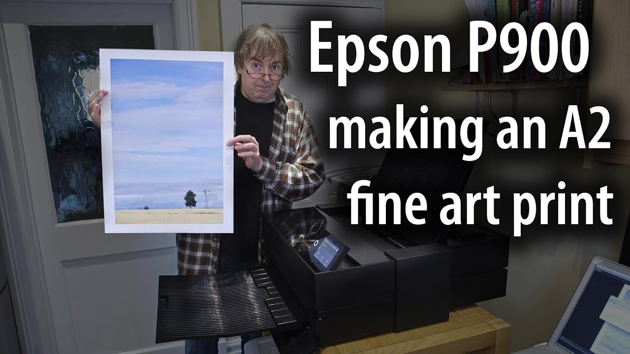 Создание художественной печати формата А2 на принтере Epson P900 17