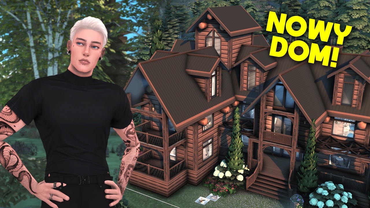 NOWY DOM SKY'A! Dokładny przegląd i rozgrywka🩵 SKY SEZON 3 CZYŚCIEC 🩵 THE SIMS 4