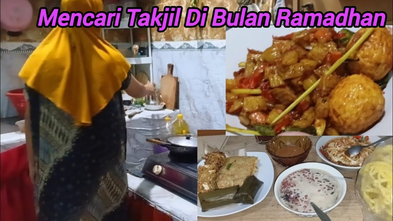 Berburu Takjil Di Bulan Ramadhan//Berbuka Puasanya Sederhana 