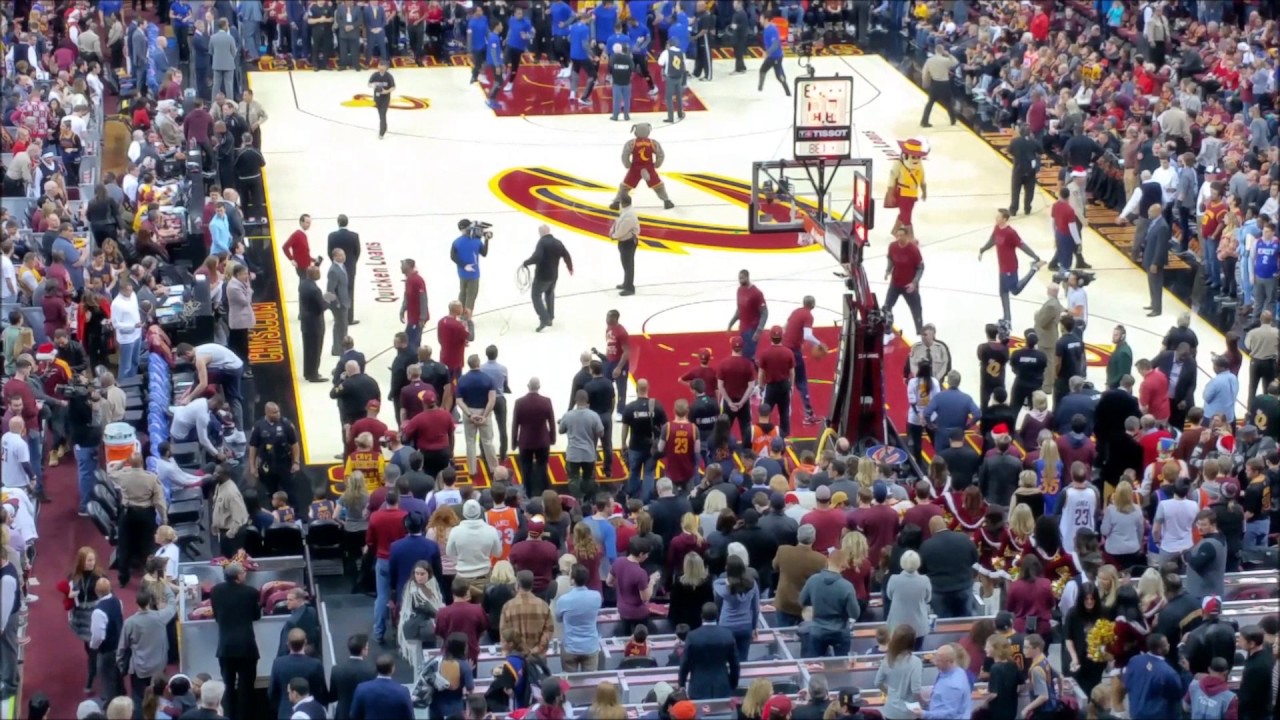 Cleveland Cavaliers vs Golden State Warriors Christmas Day 2016