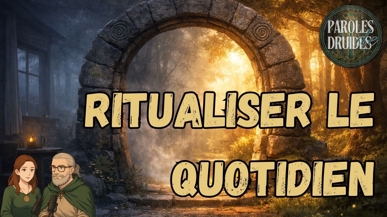 Rituels druidiques pour un monde moderne - redonner du sens à nos gestes quotidiense
