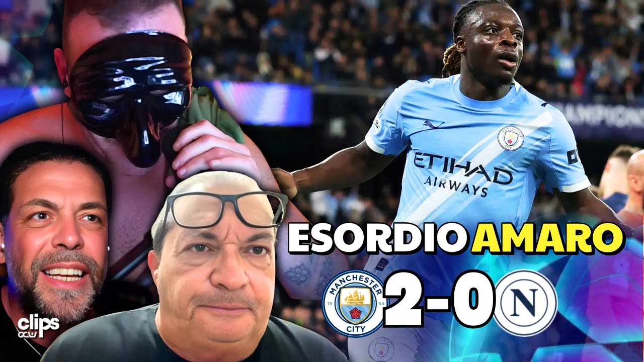 M. CITY - NAPOLI 2-0 | ❌ DI LORENZO MA CHE COMBINI?!?! CONTE, LA CHAMPIONS NON FA PER TE!!!