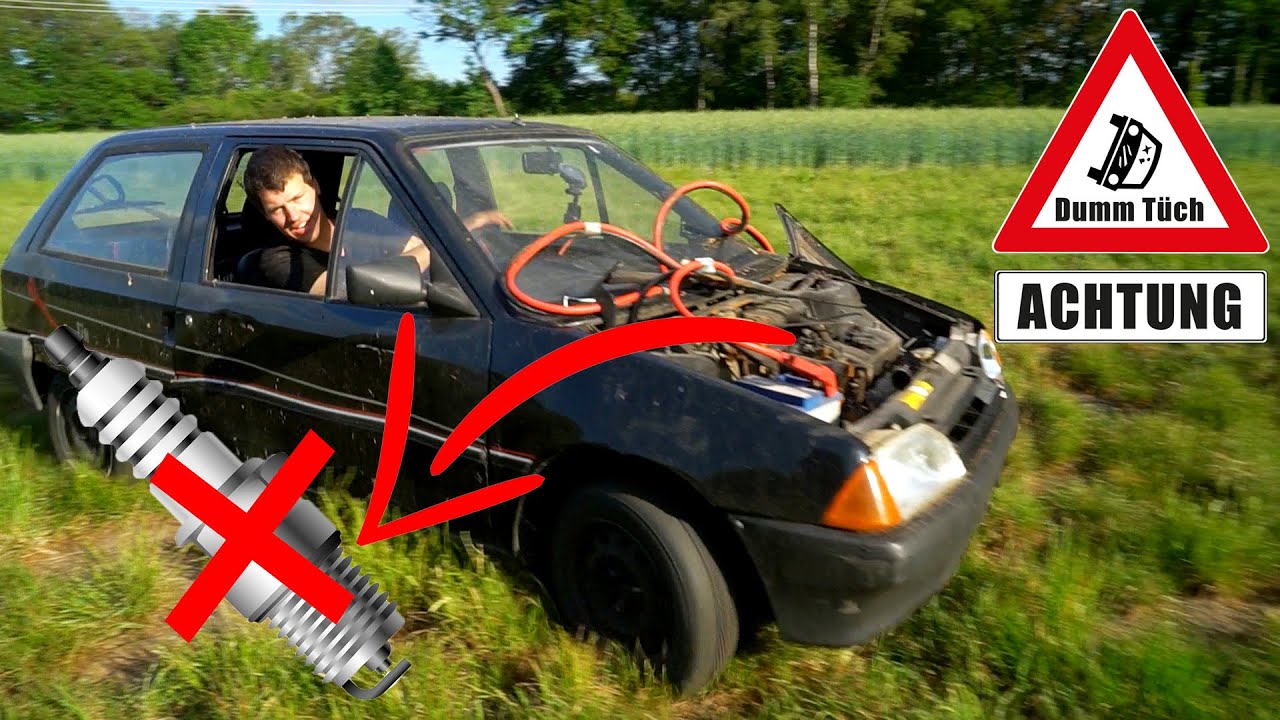 Läuft ein Auto auf 1 Zylinder? Fahren ohne Zündkerze | Dumm Tüch