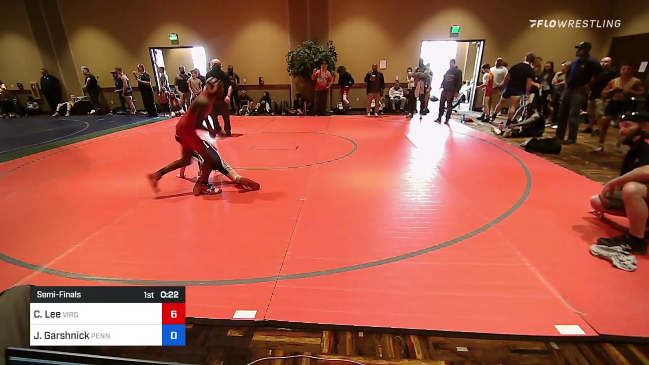 94 Lbs Semifinal - Cadell Lee, Virginia Vs Josef Garshnick, Pennsylvania 376e