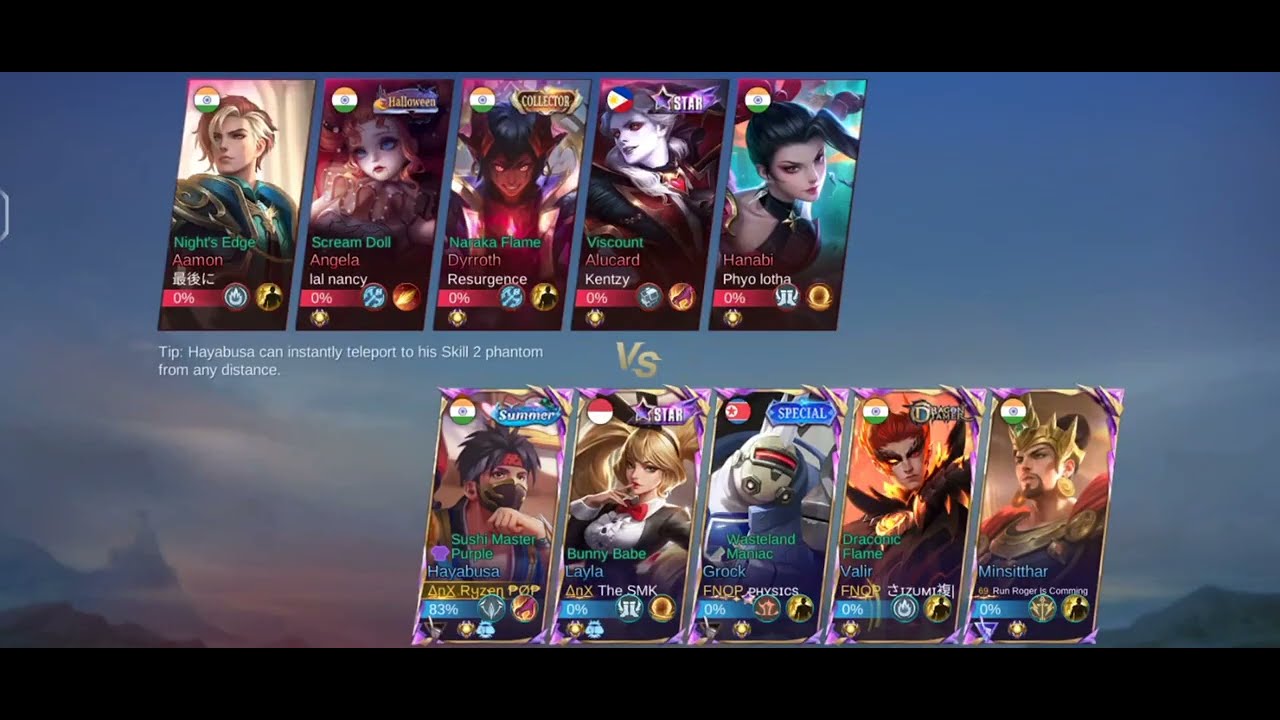 Road to Immortal | Hayabusa domination #indianesports #mobilelegends #mlbb #hayabusa #mlbbhighlights