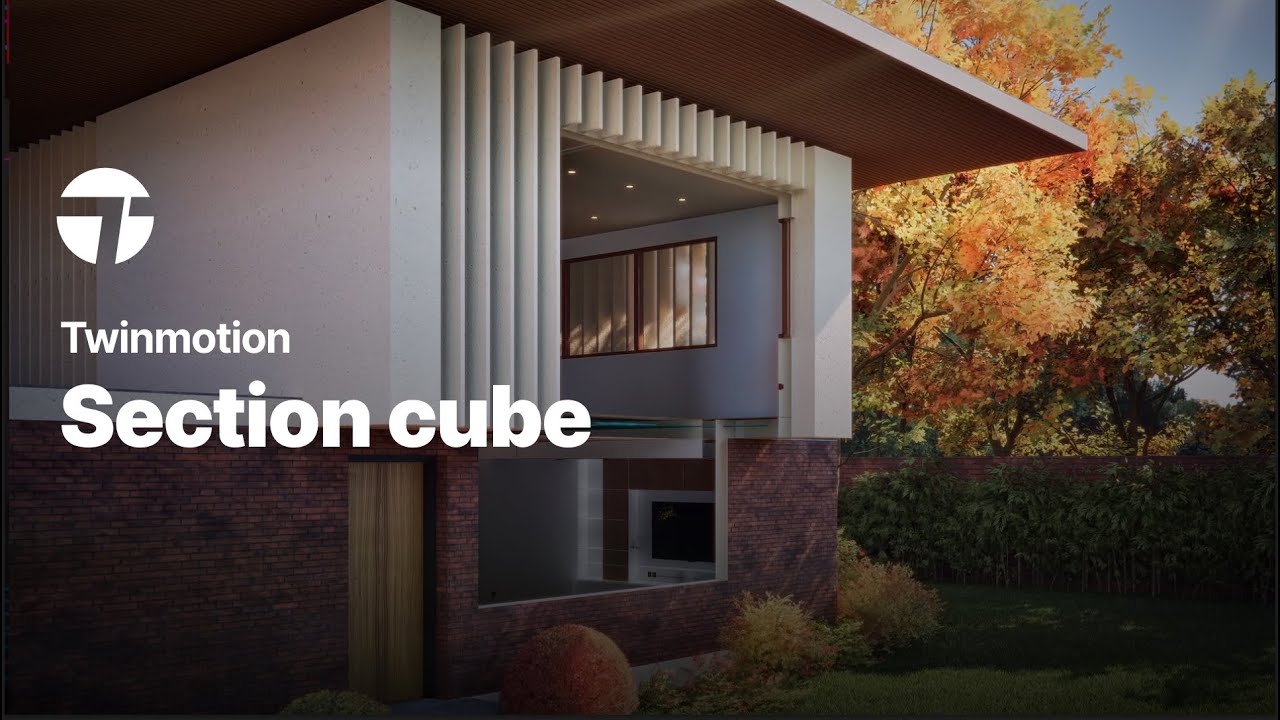 How to use Section cubes  | Twinmotion Tutorial