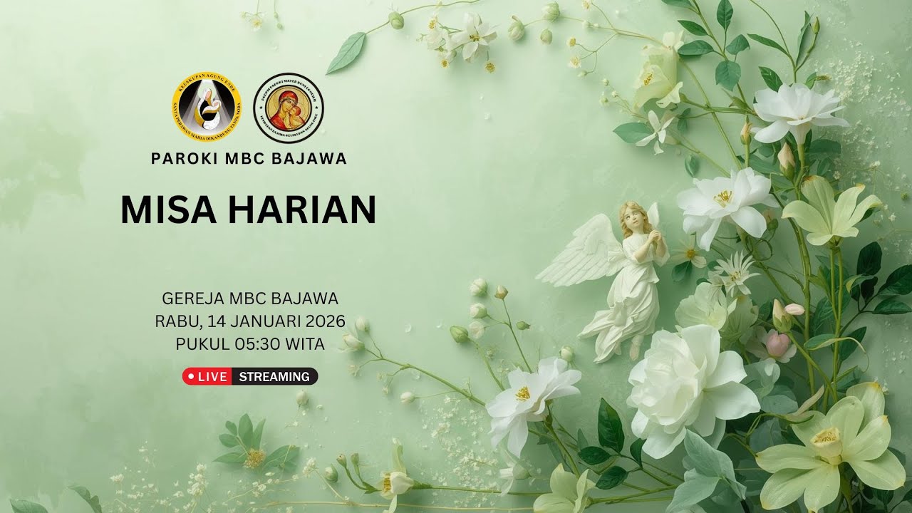 MISA HARIAN | HARI RABU PEKAN BIASA I  | GEREJA MBC BAJAWA | RABU, 14/01/2026 | PUKUL 