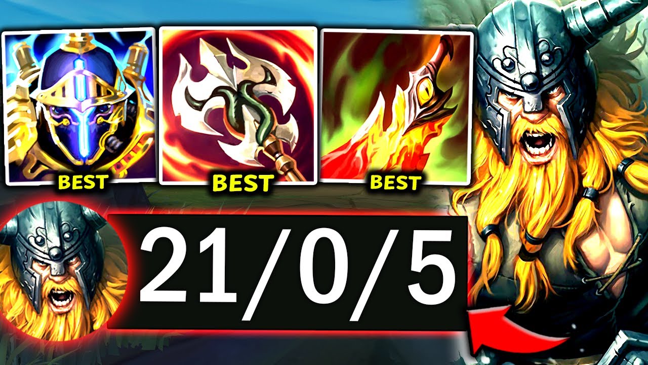OLAF TOP IS A PROBLEM THIS PATCH & 1V9 WITH EASE! (HIGH W/R) - 2025 Olaf TOP Gameplay Guide