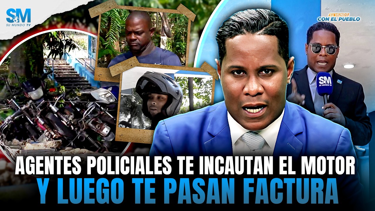 LE ROBAN EL MOTOR, LO AMENAZAN Y ABUSAN! LA POLICÍA ATRACA A LA CLARA