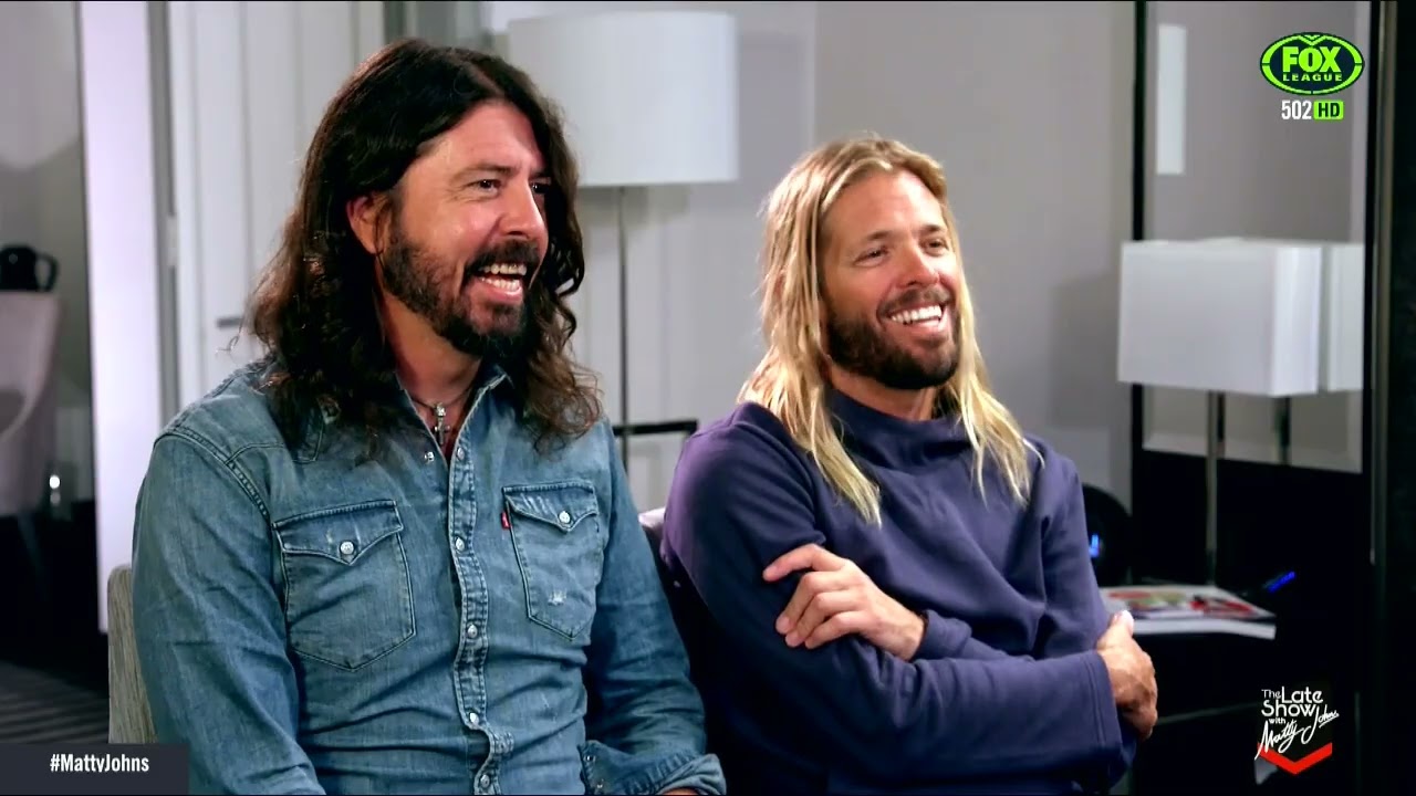 Foo Fighters Interview - Late Night With Matty Johns