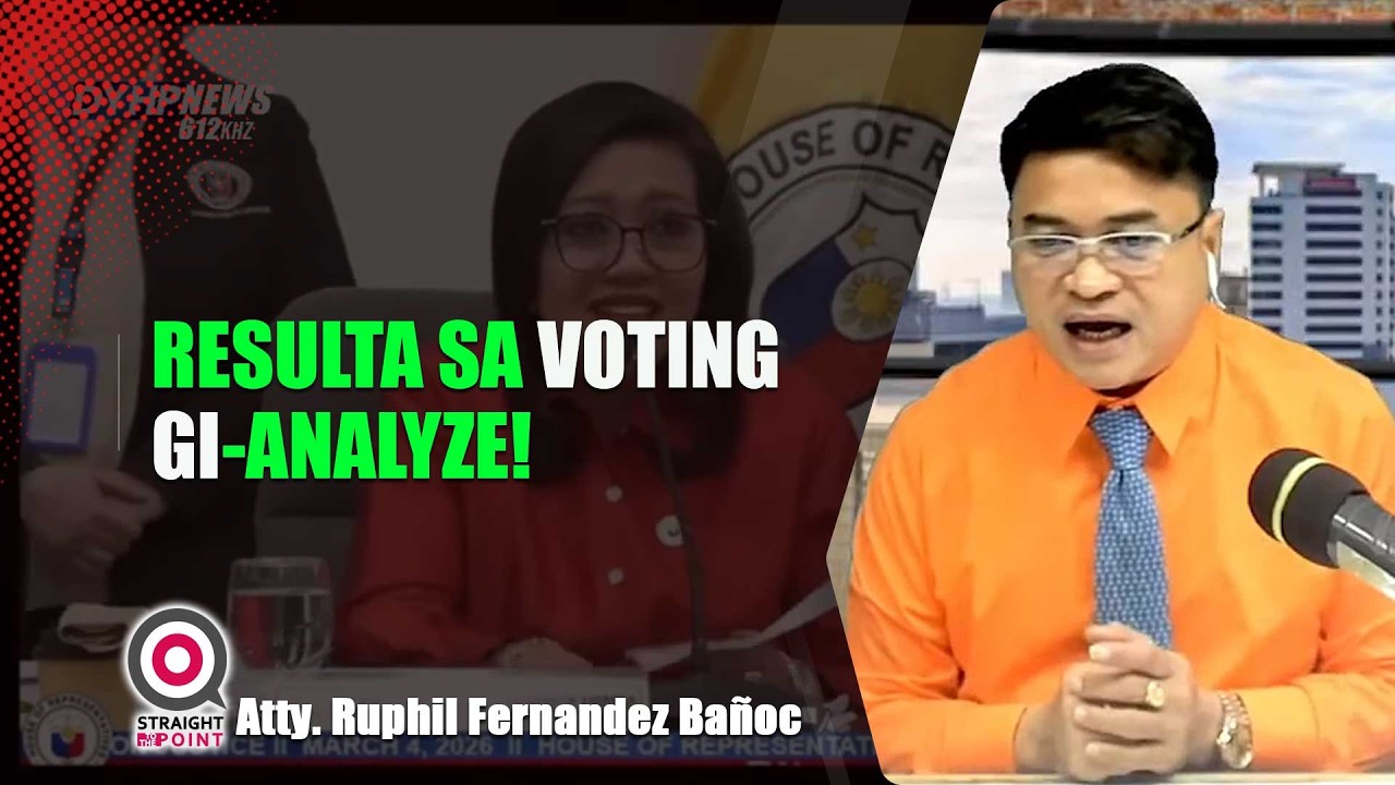 IMPEACHMENT NI VP SARA DUTERTE: UNSAY RESULTA SA VOTING SA KONGRESO? | STP Analysis
