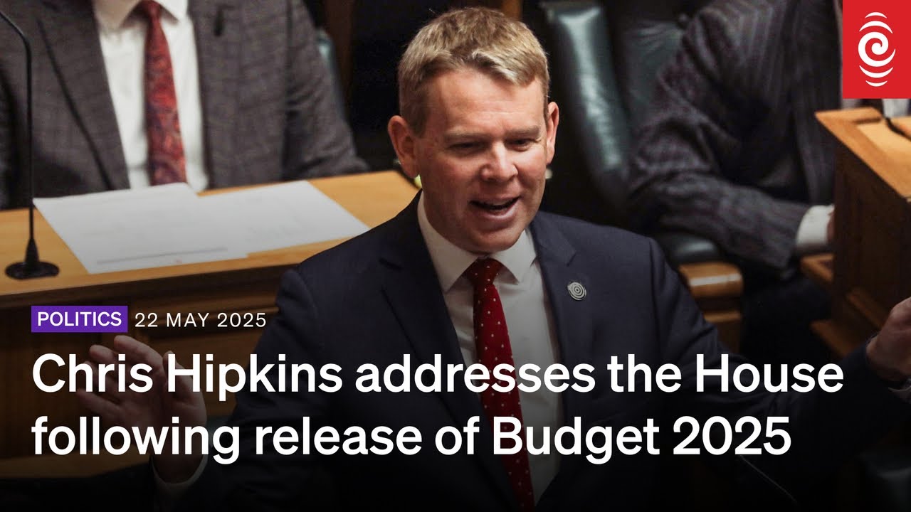 Chris Hipkins addresses the House following release of Budget 2025