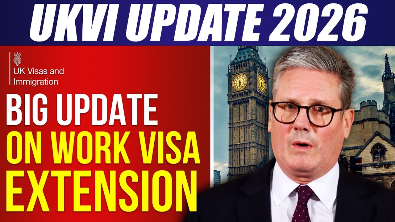 UK Immigration: Big Update on Work Visa Extension | UKVI Update
