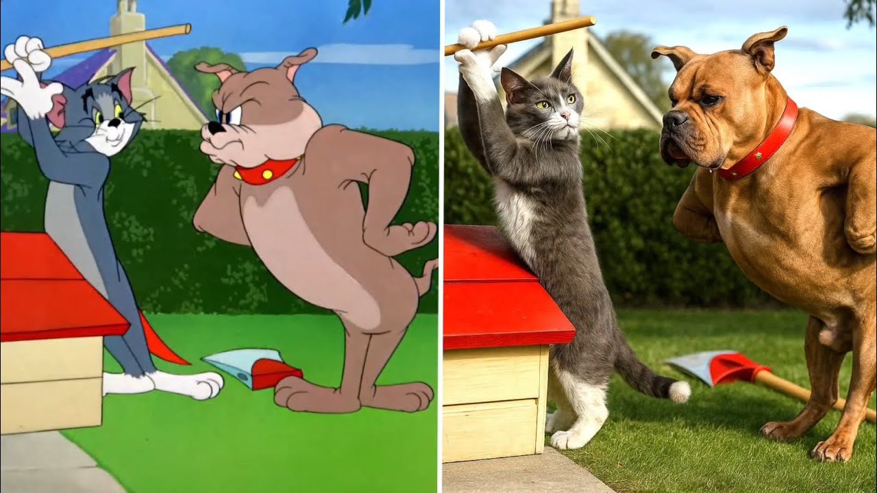 Tom And Jerry Characters in real life | Ben 10 Real Life Characters #2