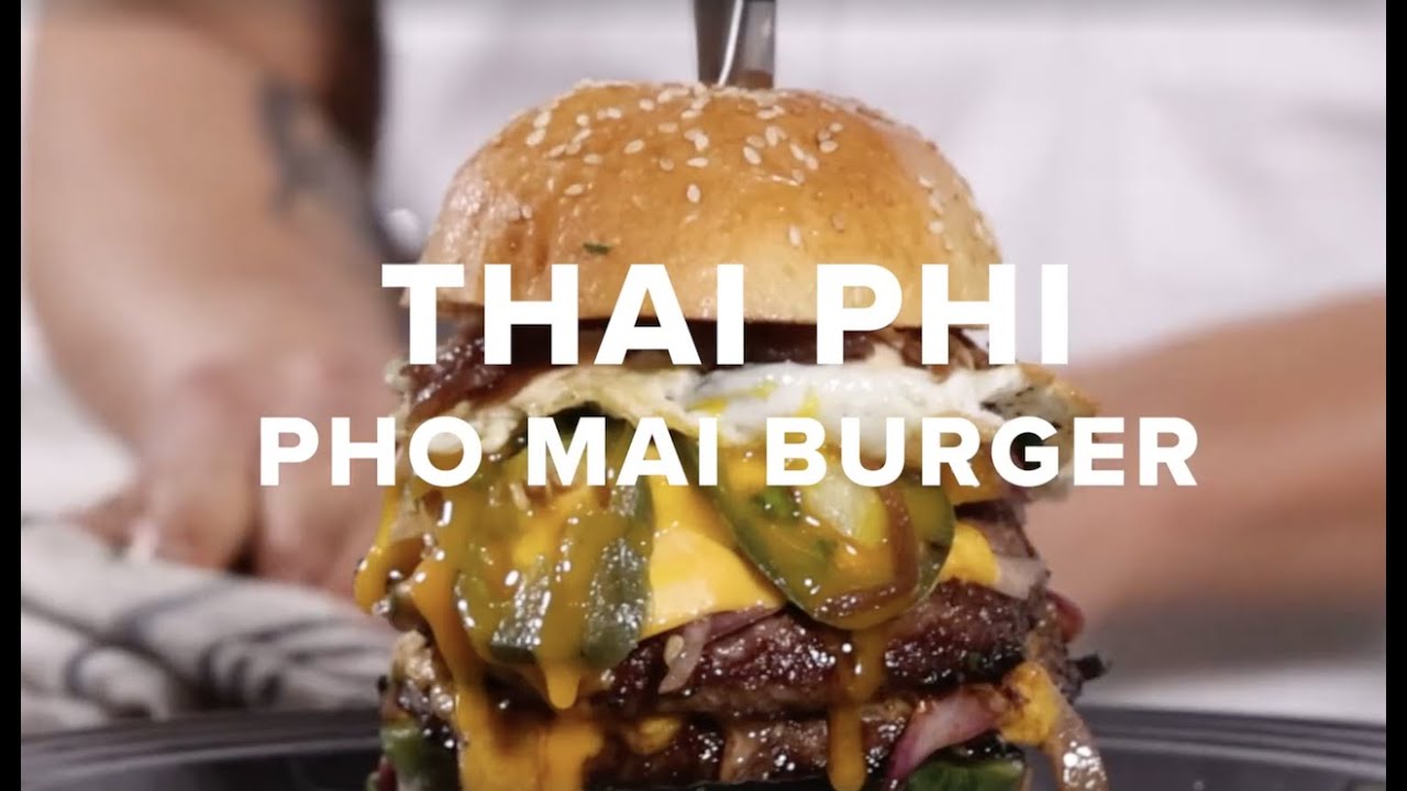 How To Make the Ph&ocirc; Mai Burger (Recipe, Method, Backstory)