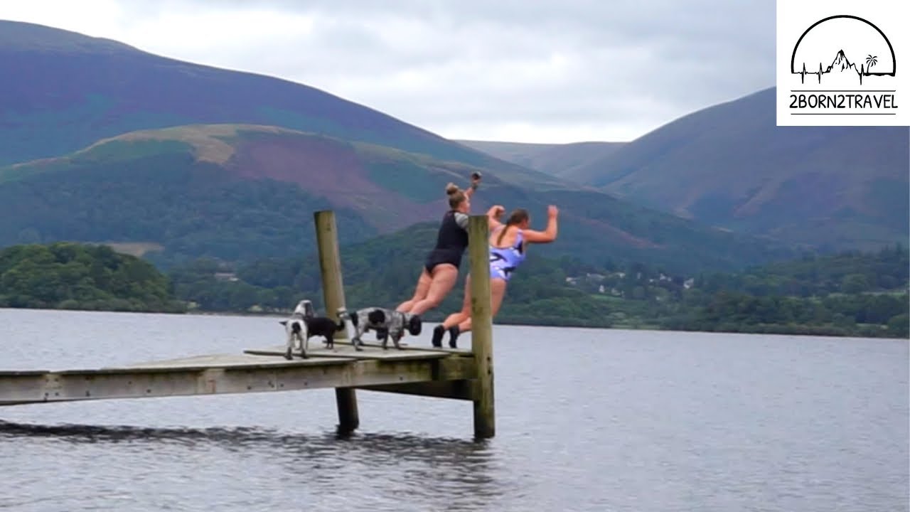 WILD SWIMMING in Derwentwater || Lake District