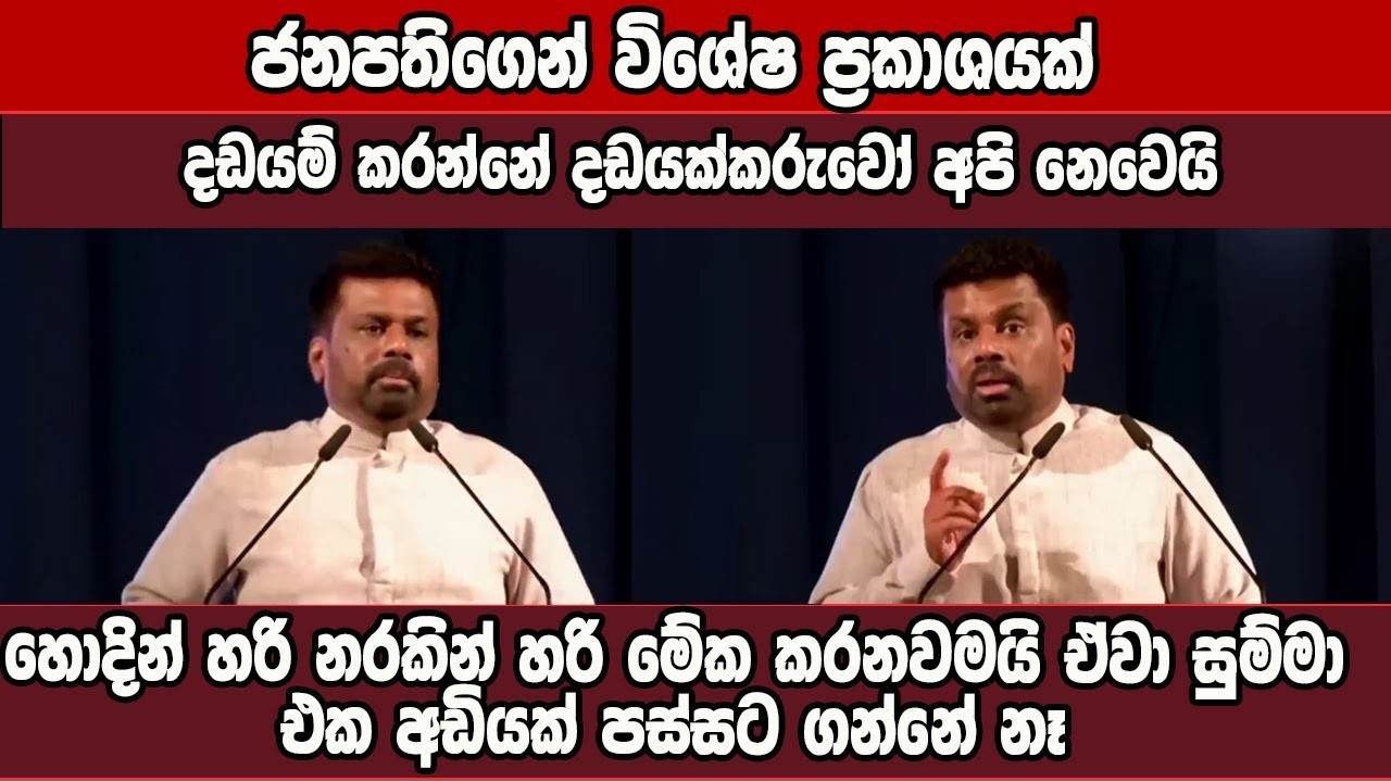 හොදින් හරි නරකින් හරි මේක කරනවමයි   ඒවා සුම්මා එක අඩියක් පස්සට ගන්නේ නෑ
