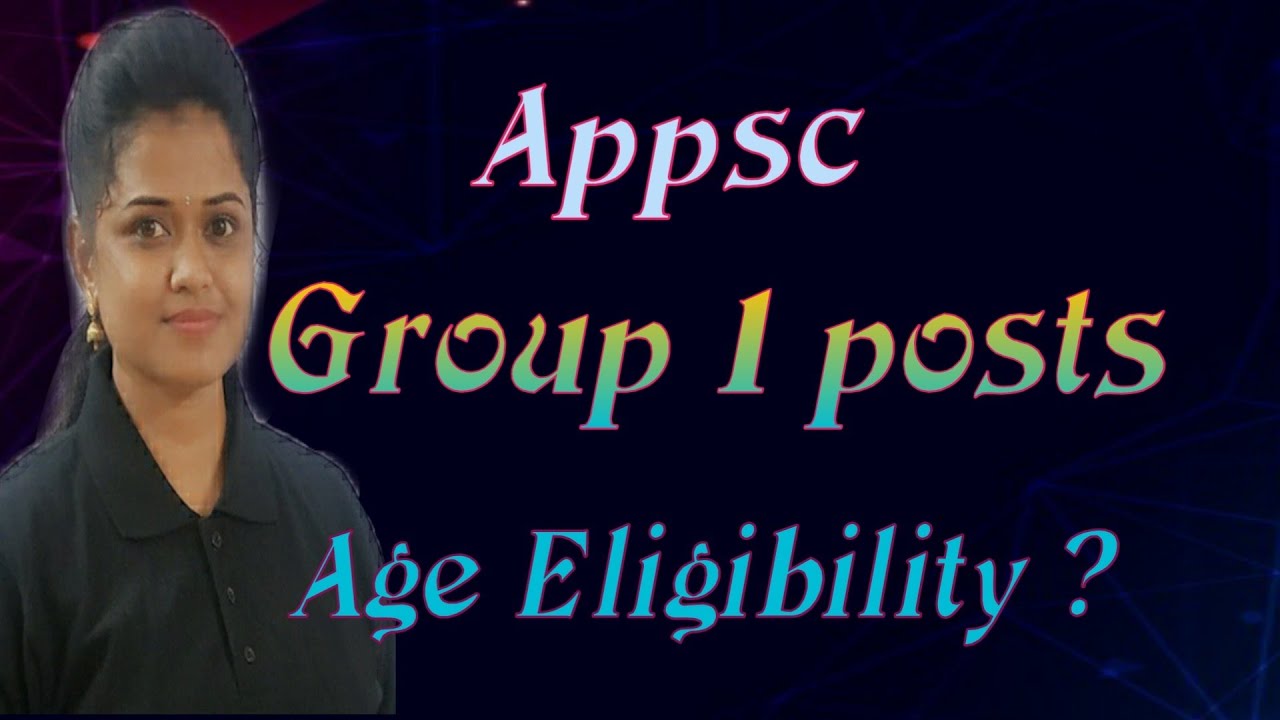 Group 1 Jobs list //  Age eligibility // Appsc