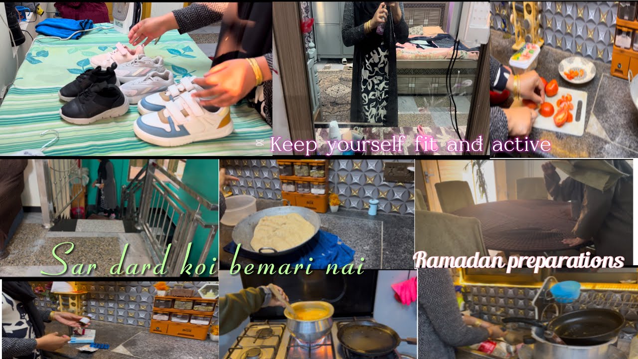 Sar dard bemari nai|Motivate yourself|Self Care Routine|Ramadan preparations |