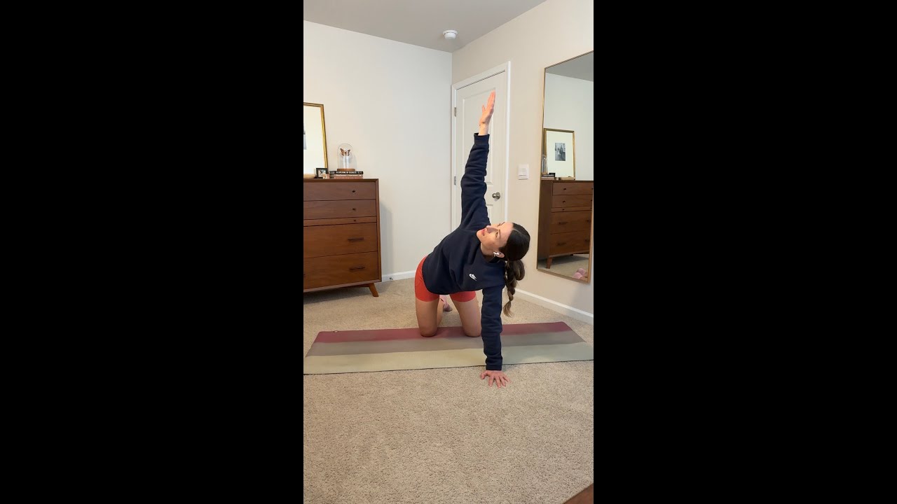 20 Minute Yoga for Upper Back and Shoulders - Filmed for Phones