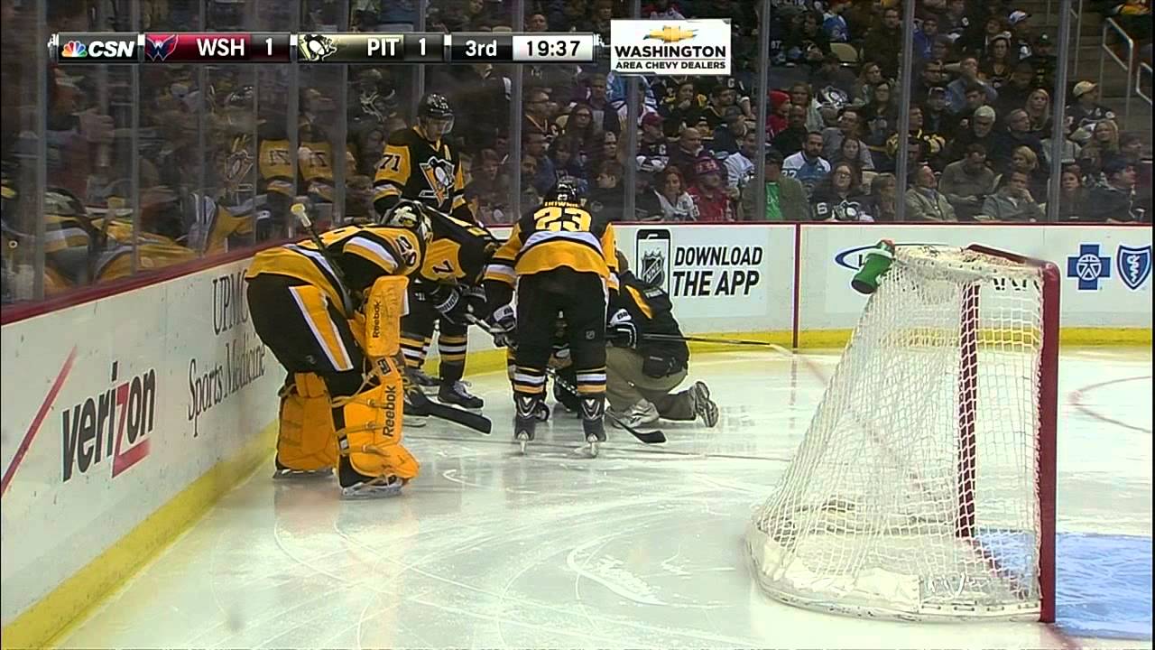 Gotta See It: Ovechkin goes chopping, finds Letang's ankle