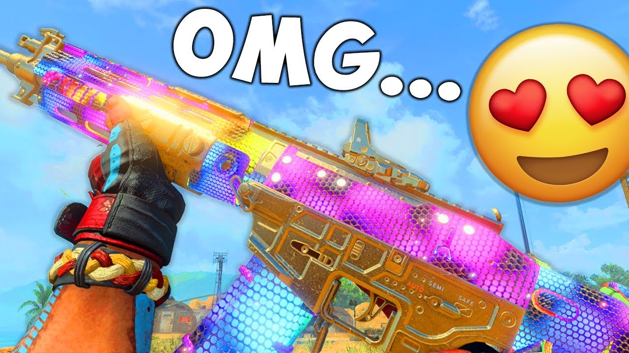 the RAINBOW SWAT RFT... (Black Ops 4 DLC Weapons)