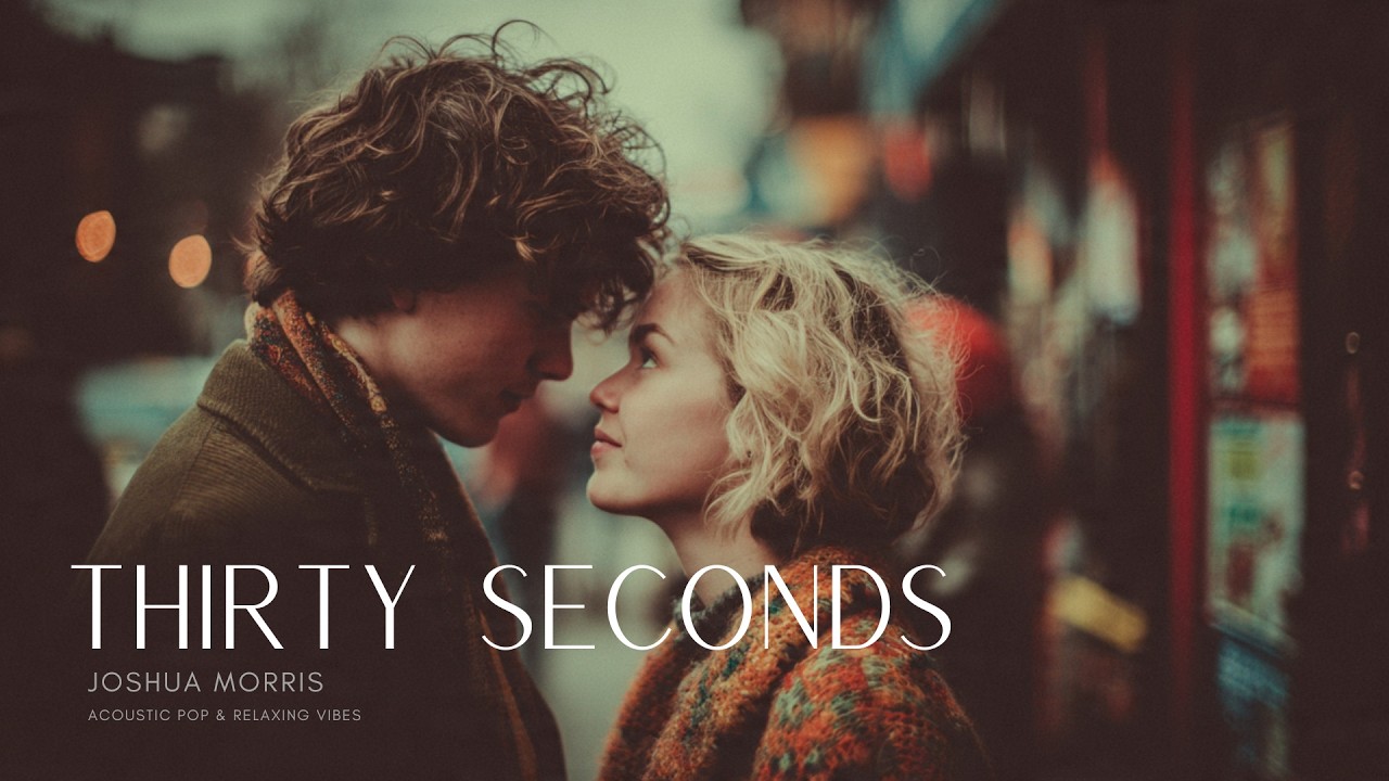 Joshua Morris – Thirty Seconds | Acoustic Pop Music | Romantic Love Song | Relaxing & Chill Vibes
