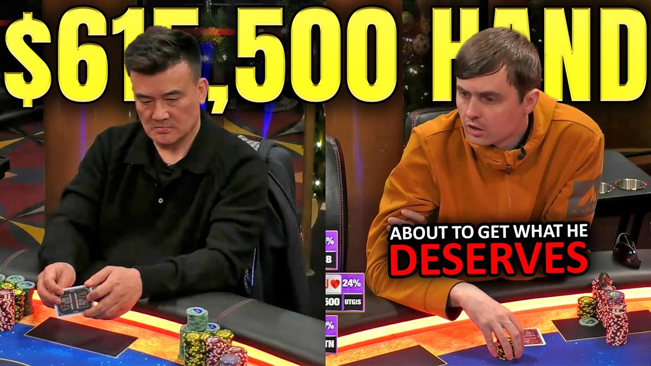 Он смог унизить Мартина Кабрхеля, даже не глядя на свои карты? @HustlerCasinoLive