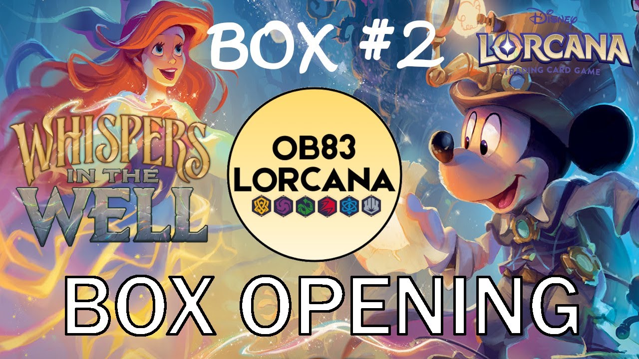 DON'T LOSE YOUR HEAD - Disney Lorcana - Whispers in the Well Booster Box Opening - 2 - OB83 Lorcana