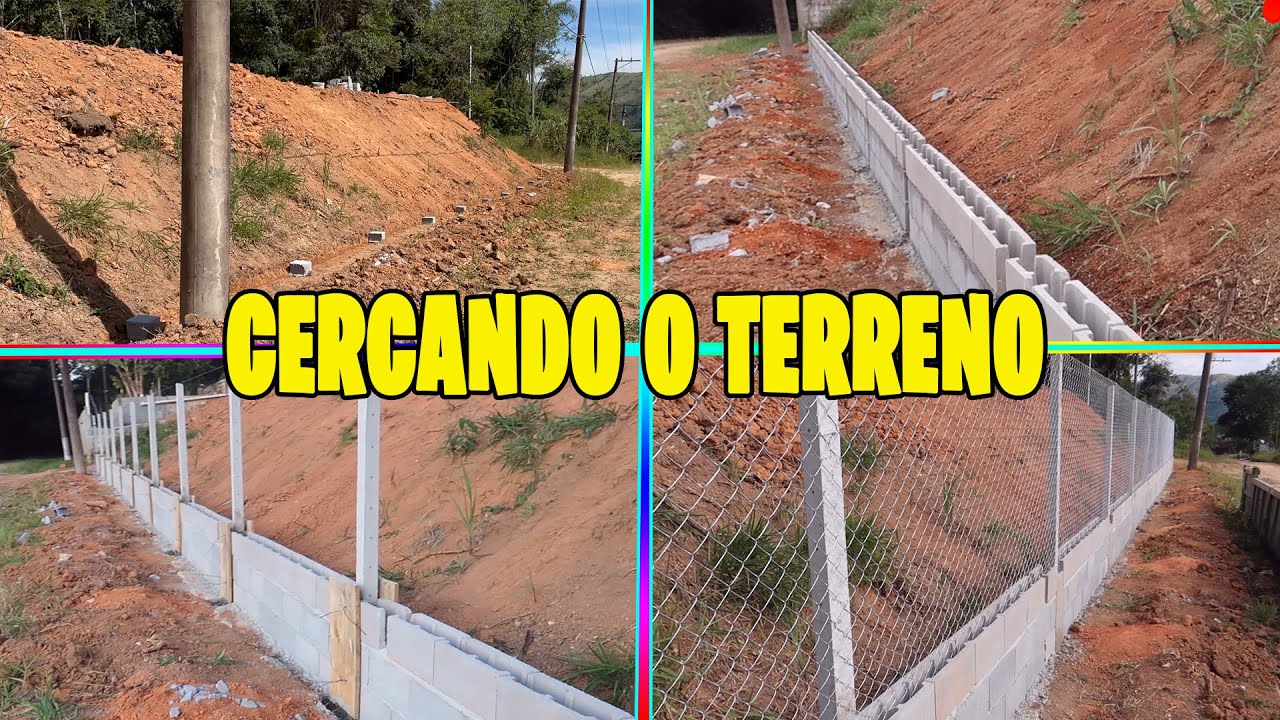 CERCA DE ALAMBRADO - MOSTRANDO DO INICIO AO FIM