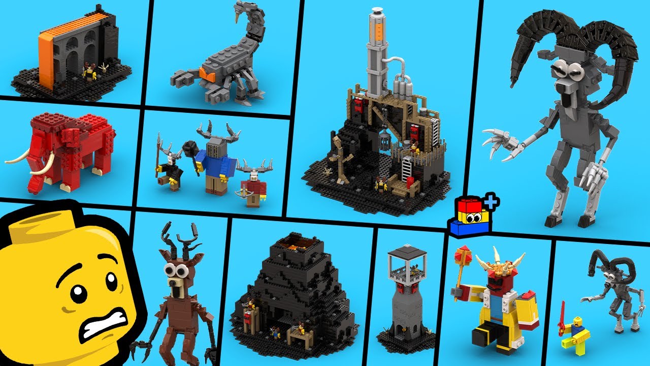 LEGO 99 Nights in the Forest: The Ram and Volcanic Biome