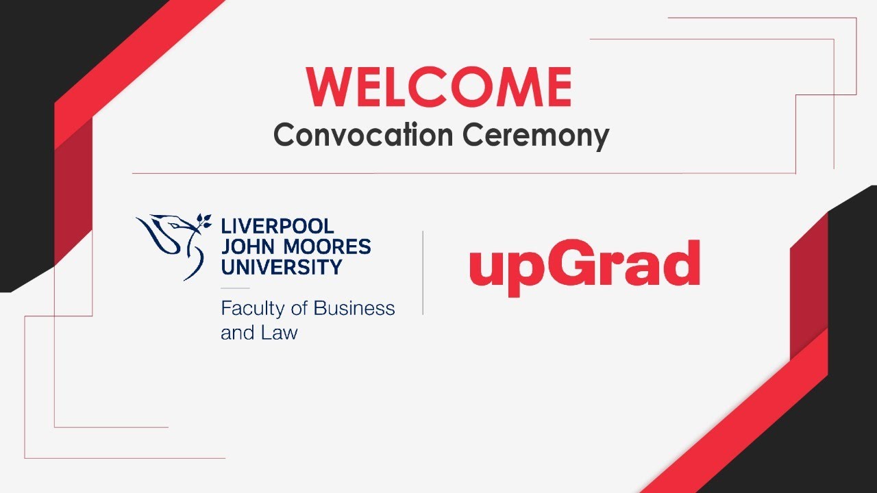 LJMU & upGrad Convocation Ceremony