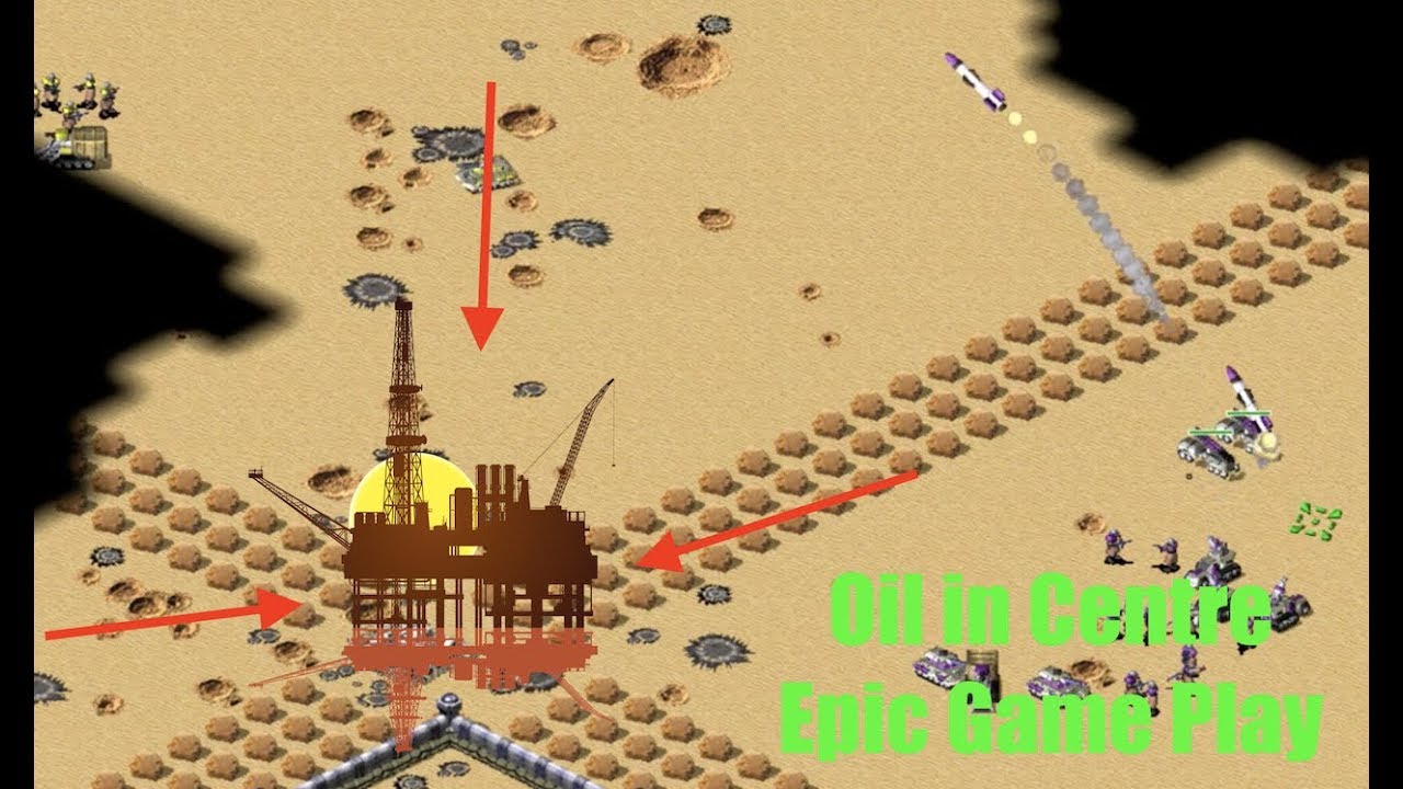 Red Alert 2 Oil in Center map | Part 2  | Epic wins