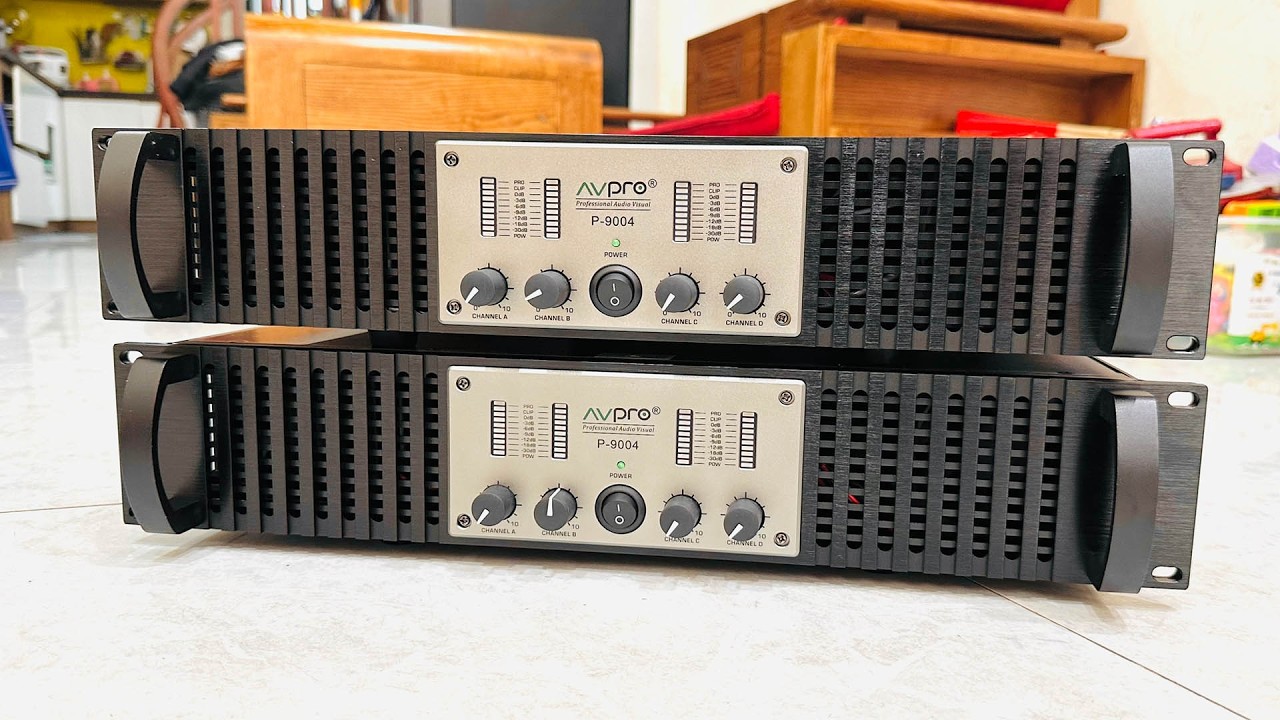SIÊU PHẨM Đẩy 4 Kênh AVpro p-9004 Cao Cấp NEW 2026 Nhập Khẩu