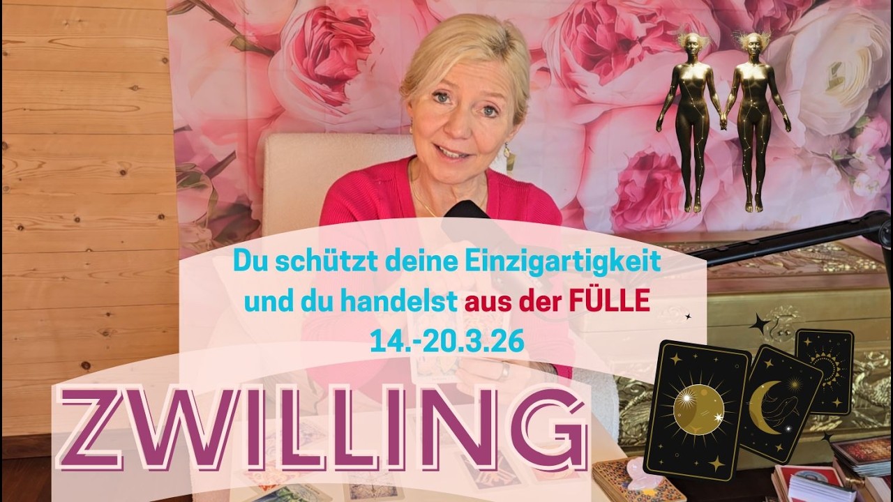 ZWILLING - Du stehst du dir und handelst aus FÜLLE 💫💖🌈☀️14.-20.3.26