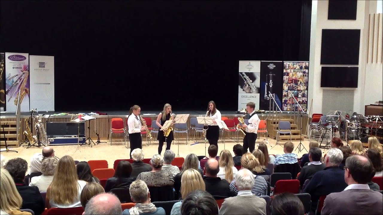 Barbara Thompson's 'Saxophone Quartet no.3': Movement 2