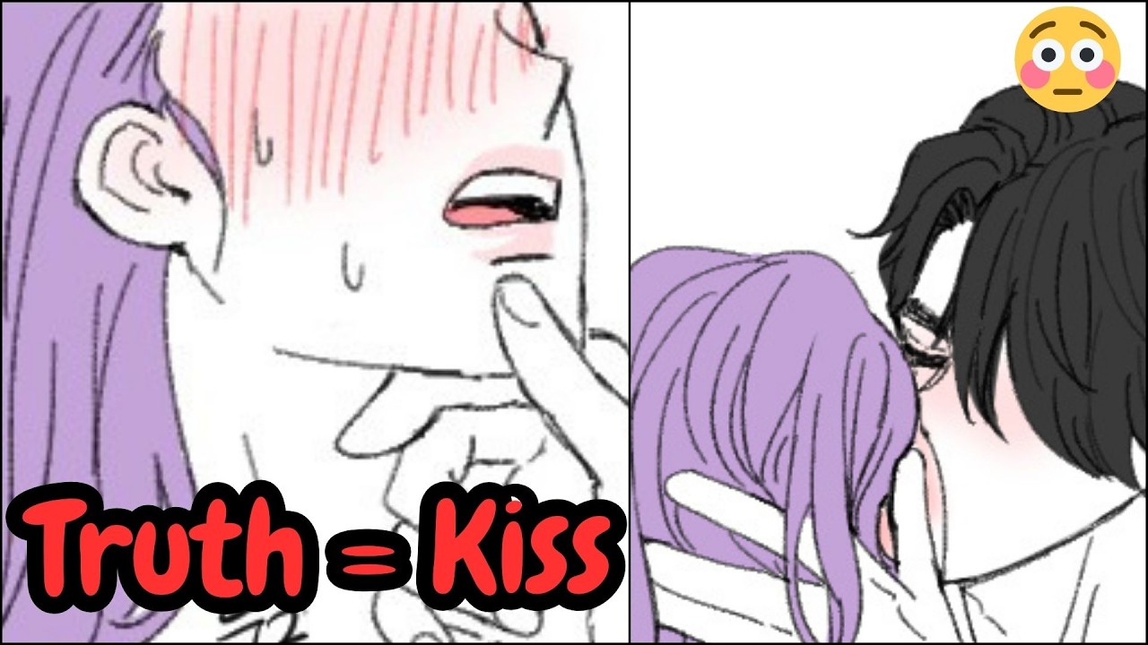Rumi × Jinu 💜 A Kiss That Can’t Be Hidden | Kpop Demon Hunters Comic Dub