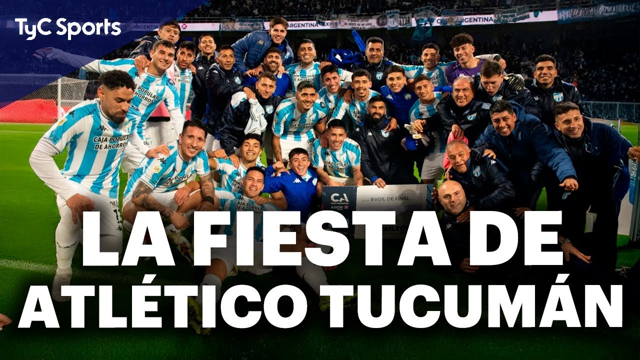 LA FIESTA DECANA EN SANTIAGO DEL ESTERO⚽🔥ATL. TUCUMÁN DIO EL GOLPE Y SACÓ A BOCA
