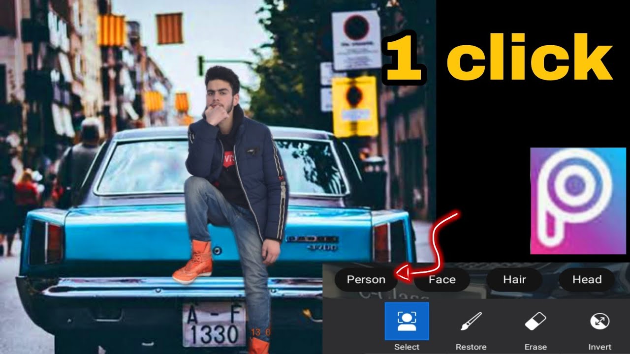 One Click Automatic Photo Background change_Best Photo Editing App Automatic Photo change background