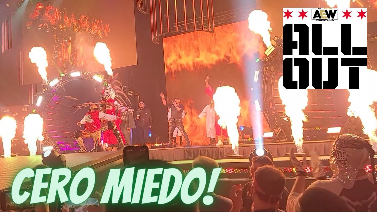 Penta & Fenix Lucha Brother's Epic AEW All Out Entrance
