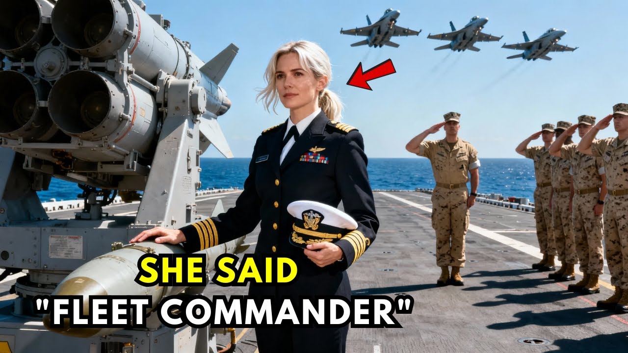 The SEAL Admiral Mocked Her Rank — Then Froze When She Said ‘Fleet Commander’