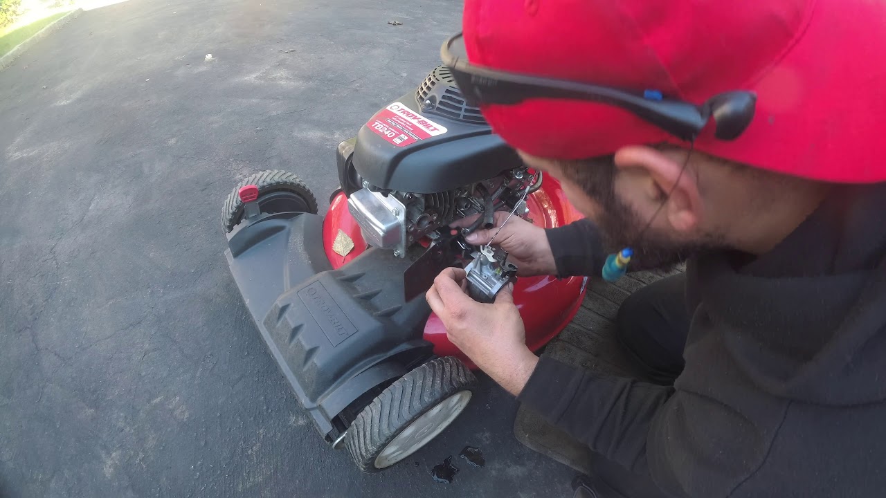 Troy Bilt TB240 перестал работать во время стрижки травы. КАК ИСПРАВИТЬ! Двигатель Honda GCV160 Н...
