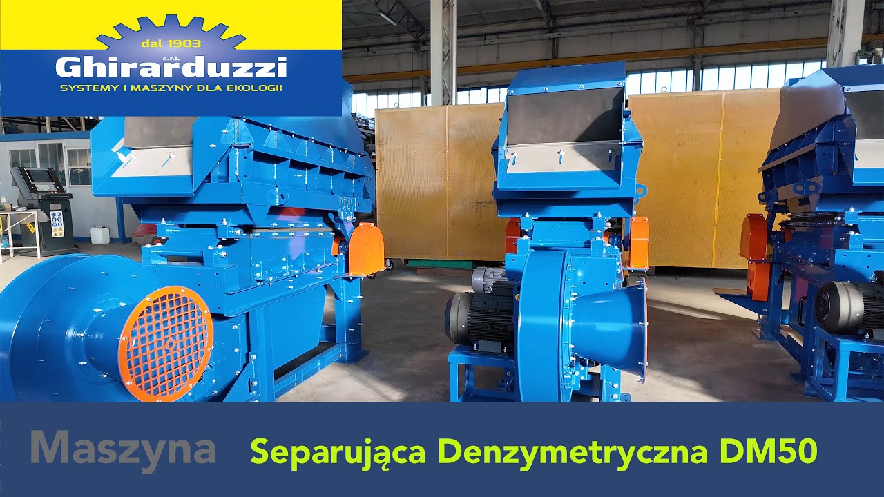 Separator gęstościowy DM50 - GHIRARDUZZI SRL