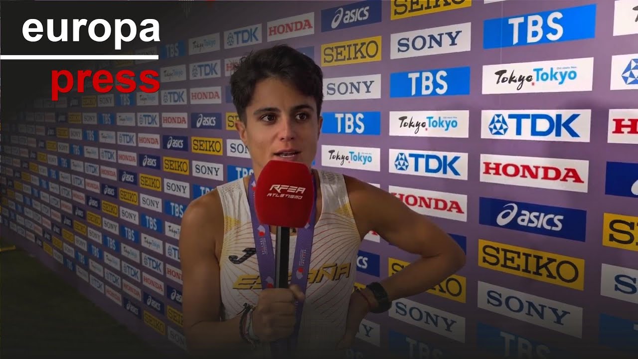 Mar&iacute;a P&eacute;rez sobre su medalla de oro en el Mundial de Tokio: 